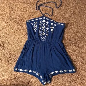 TARGET HALTER ROMPER